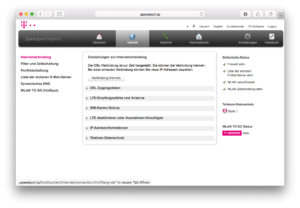 speedport internet