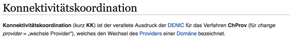konnektivitäts-koordination-kk